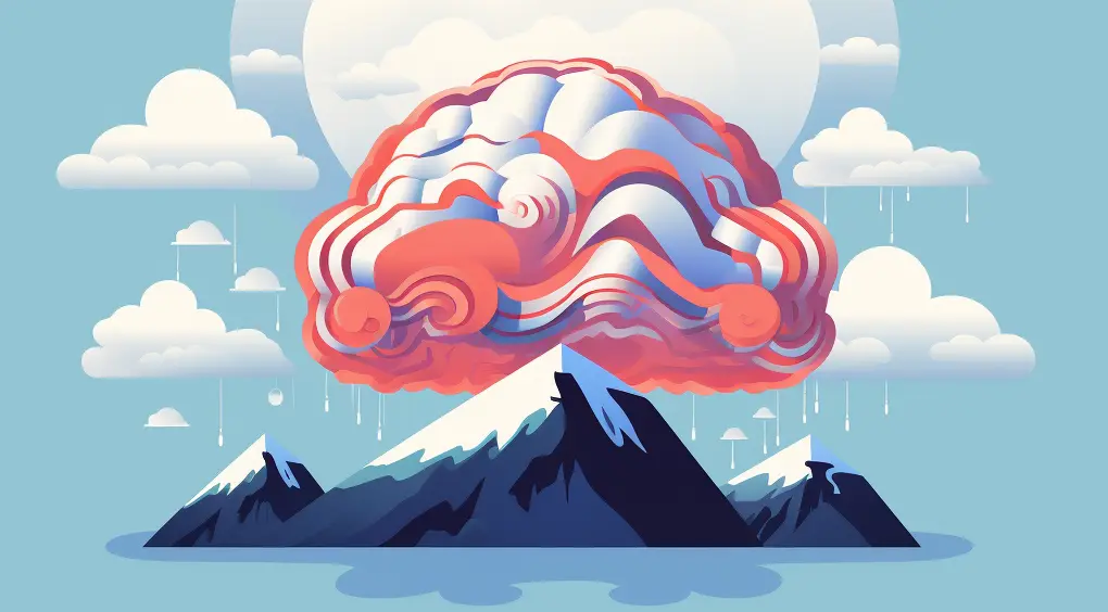 Brain in the mountains